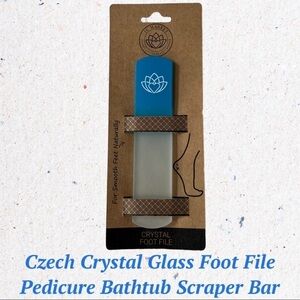✨Genuine Czech Crystal Natural Foot File✨